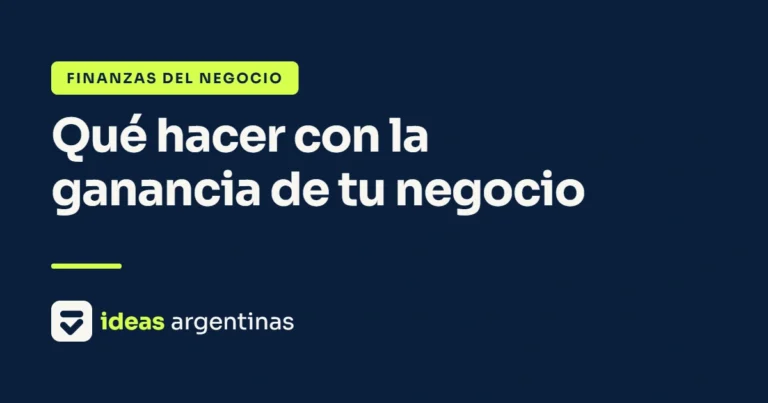 Qué hacer con la ganancia de tu negocio: el método de las cuatro cajas